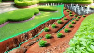 preventing soil waterlogging effectively